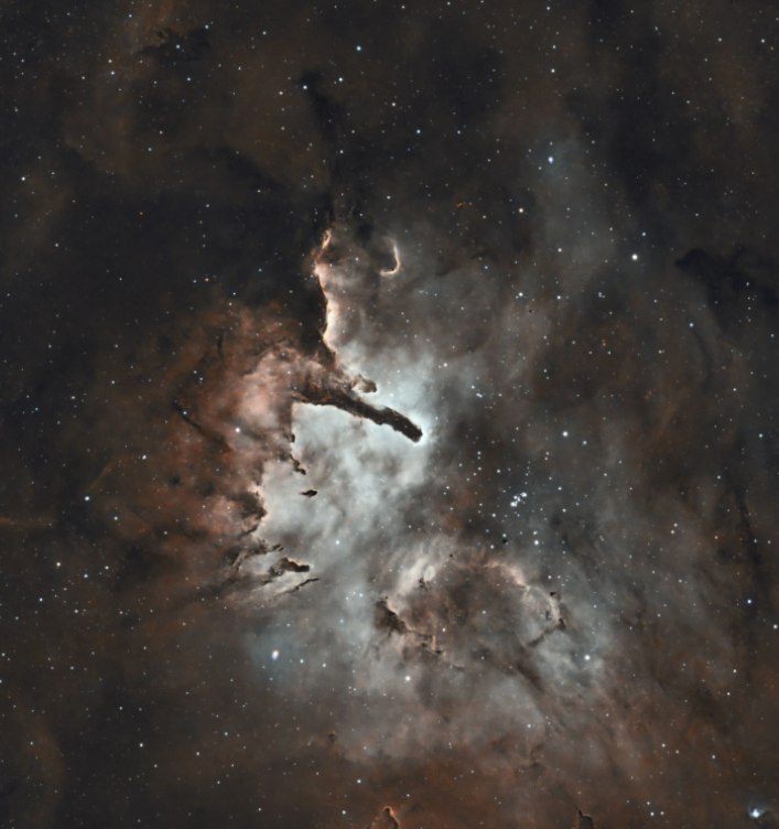 Sterrenkraamkamer in Vulpecula